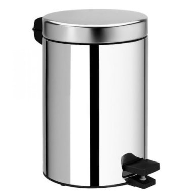 Kapitan Inox šiukšliadėžė, 3L