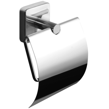 Kapitan Quattro polished mirror popieriaus laikiklis su dangteliu