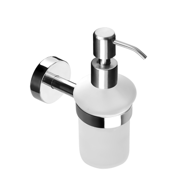 Kapitan Uno Polished Mirror muilo dozatorius