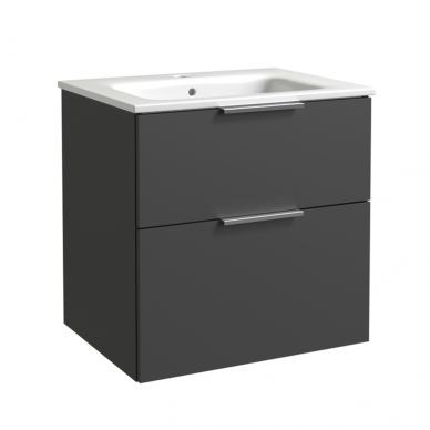 RB Bathroom GRAND apatinė spintelė su stalčiais ir su praustuvu 610x460x600 mm, (spalvų pasirinkimas) 1 RB Bathroom GRAND apatinė spintelė su stalčiais ir su praustuvu 610x460x600 mm, (spalvų pasirinkimas) 1