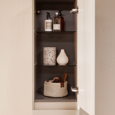 Kame Loft aukšta vonios spintelė, spalvų pasirinkimas 1 Kame Loft aukšta vonios spintelė, spalvų pasirinkimas 1