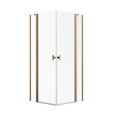 Kampinė dušo kabina Radaway Nes Brushed Copper KDD II, skaidrus stiklas 1 Kampinė dušo kabina Radaway Nes Brushed Copper KDD II, skaidrus stiklas 1