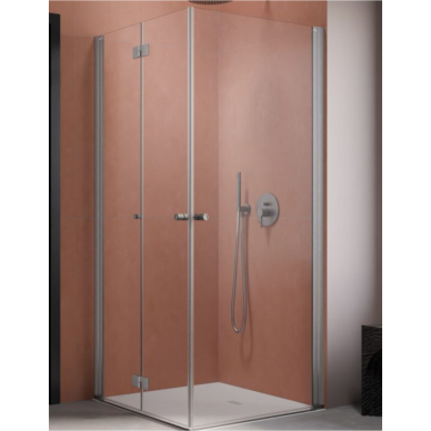 Kampinė dušo kabina Radaway Nes Brushed Nickel KDD B / KDD I Kampinė dušo kabina Radaway Nes Brushed Nickel KDD B / KDD I