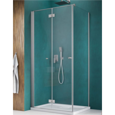 Kampinė dušo kabina Radaway Nes Brushed Nickel KDJ B Kampinė dušo kabina Radaway Nes Brushed Nickel KDJ B