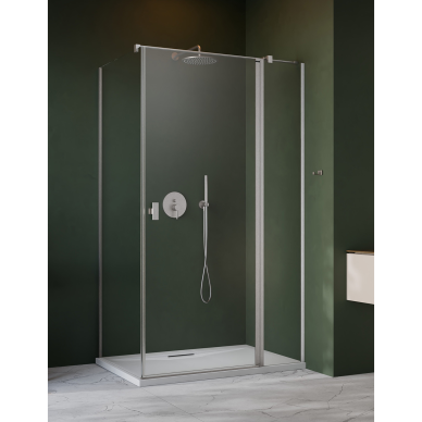 Kampinė dušo kabina Radaway Nes Brushed Nickel KDJ II Kampinė dušo kabina Radaway Nes Brushed Nickel KDJ II