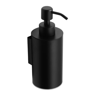 Kapitan Black Matt pakabinamas muilo dozatorius (250 ml), su metaliniu dozavimo mechanizmu
