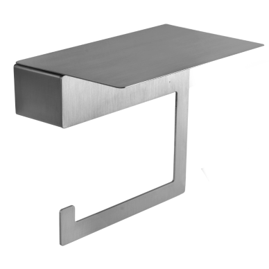 Kapitan Neo Brushed popieriaus laikiklis su lentynėle