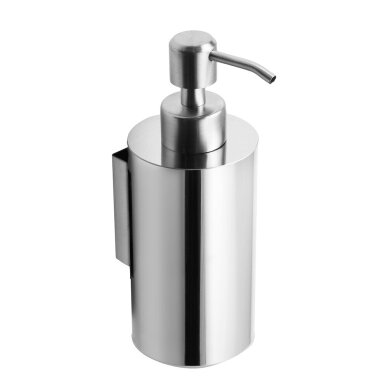 Kapitan Polished Mirror pakabinamas muilo dozatorius (250 ml), su metaliniu dozavimo mechanizmu