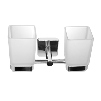 Kapitan Quattro polished mirror dvigubas stiklinių laikiklis Kapitan Quattro polished mirror dvigubas stiklinių laikiklis