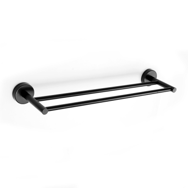 Kapitan Uno Black Matt dviguba rankšluosčių kabykla 50cm Kapitan Uno Black Matt dviguba rankšluosčių kabykla 50cm