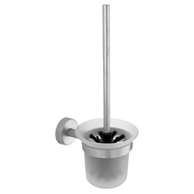 Kapitan Uno Brushed wc šepečio laikiklis, stiklinis Kapitan Uno Brushed wc šepečio laikiklis, stiklinis