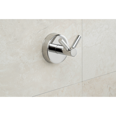Kapitan Uno Polished Mirror dvigubas kabliukas 1