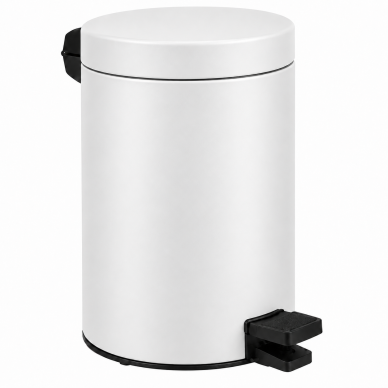 Kapitan White Matt Inox šiukšliadėžė, 12L Kapitan White Matt Inox šiukšliadėžė, 12L