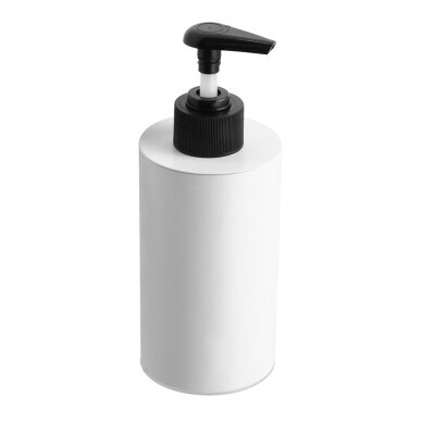 Kapitan White Matt pastatomas muilo dozatorius (250 ml), su plastikiniu dozavimo mechanizmu