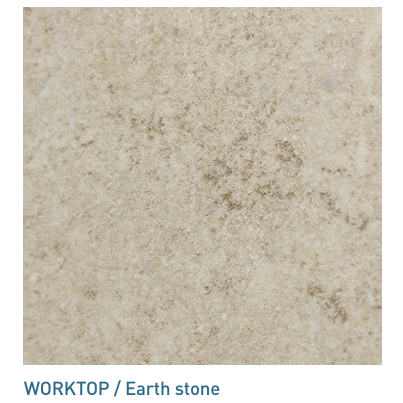 Kame Lumi stalviršis, Earth Stone, pasirenkamas dydis 5 Kame Lumi stalviršis, Earth Stone, pasirenkamas dydis 5