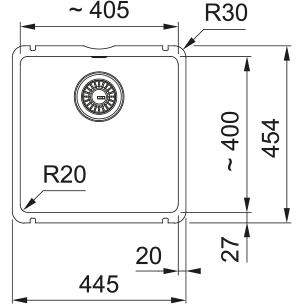 Keraminė plautuvė Franke KubusX Fraceram KXK 110-41 (spalvų pasirinkimas) 5 Keraminė plautuvė Franke KubusX Fraceram KXK 110-41 (spalvų pasirinkimas) 5