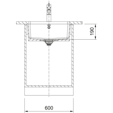 Keraminė plautuvė Franke KubusX Fraceram KXK 110-51 50 cm (spalvų pasirinkimas) 7 Keraminė plautuvė Franke KubusX Fraceram KXK 110-51 50 cm (spalvų pasirinkimas) 7