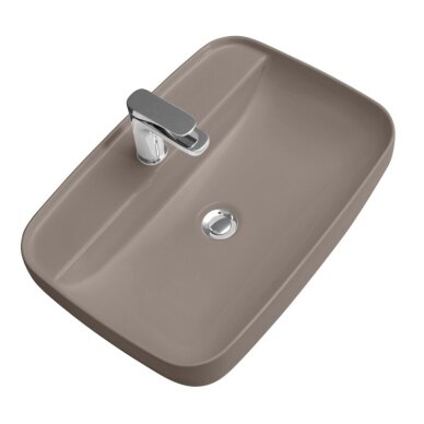 Įleidžiamas arba pastatomas Kerasan Tribeca 60 cm praustuvas 10