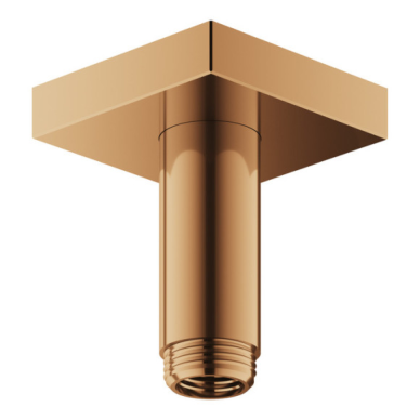 Keuco dušo galvos laikiklis iš lubų, 100mm ilgio, kvadratinė apdaila