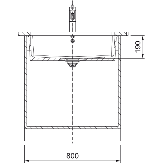 Keraminė plautuvė Franke KubusX Fraceram KXK 110-71 70 cm (spalvų pasirinkimas) 5