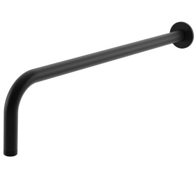 Kohlman Axel dušo galvos alkūnė, 44cm, juodos matinės spalvos Kohlman Axel dušo galvos alkūnė, 44cm, juodos matinės spalvos