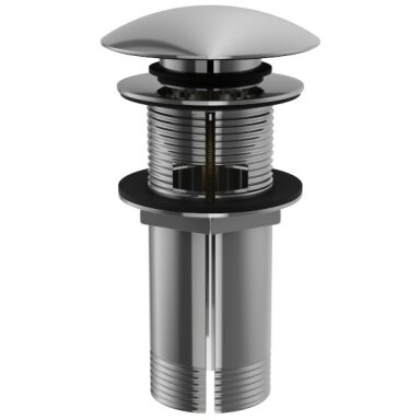 Kohlman click-clack dugno vožtuvas, chromo spalvos Kohlman click-clack dugno vožtuvas, chromo spalvos