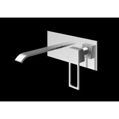 Kohlman NEXEN-S potinkinis maišytuvas praustuvui, chromo spalvos, 17cm Kohlman NEXEN-S potinkinis maišytuvas praustuvui, chromo spalvos, 17cm