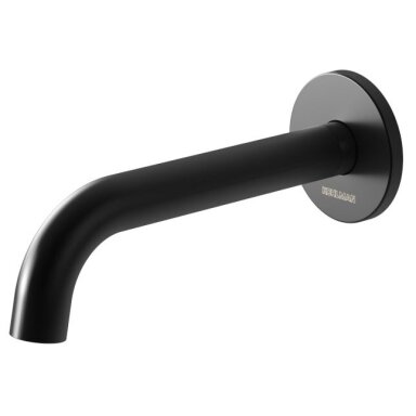 Kohlman potinkinis snapas voniai, 20cm, juodos matinės spalvos Kohlman potinkinis snapas voniai, 20cm, juodos matinės spalvos