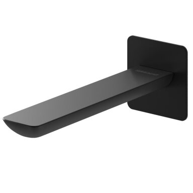 Kohlman potinkinis snapas voniai, 20cm, juodos matinės spalvos Kohlman potinkinis snapas voniai, 20cm, juodos matinės spalvos