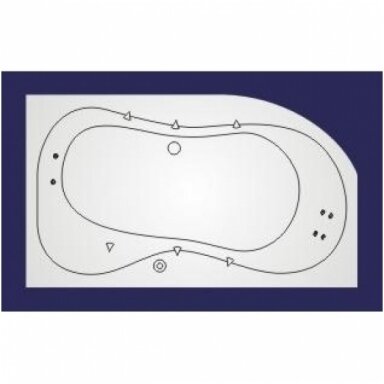 Koller vandens masažinė sistema voniai Whirlpool LUX 3 Koller vandens masažinė sistema voniai Whirlpool LUX 3