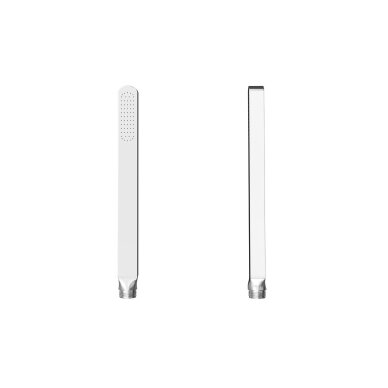 Kohlman Axis potinkine dušo sistema su 30 cm dušo galva, chromo spalvos 6