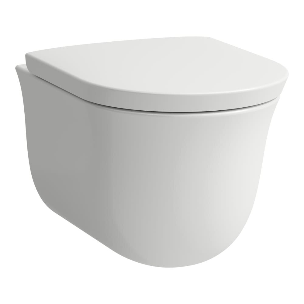Laufen The New Classic 530x370 pakabinamas klozetas su lėtaeigiu dangčiu