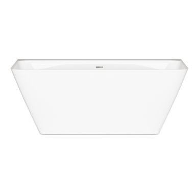 Prie sienos glaudžiama akmens masės vonia PAA QUADRO WALL Glossy Alpine White 1600 x 760 Prie sienos glaudžiama akmens masės vonia PAA QUADRO WALL Glossy Alpine White 1600 x 760