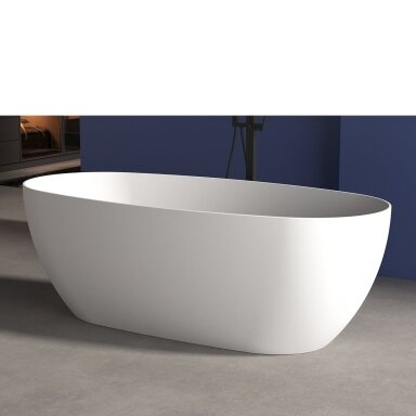 Laisvai pastatoma akrilinė vonia Zenon Como 170 x 80 cm