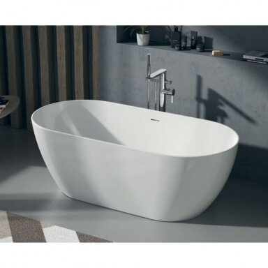 Laisvai pastatoma Duravit DuraKanto akrilinė vonia su besiūliu uždengimu 160 x 75 cm Laisvai pastatoma Duravit DuraKanto akrilinė vonia su besiūliu uždengimu 160 x 75 cm