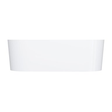 Laisvai pastatoma lieto akmens vonia su persipylimu Omnires OVO M+ OVO160WWZPB 160 x 75 cm Laisvai pastatoma lieto akmens vonia su persipylimu Omnires OVO M+ OVO160WWZPB 160 x 75 cm