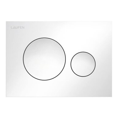 Laufen nuplovimo aktyvavimo plokštelė INEO MOON, Dual Flush Laufen nuplovimo aktyvavimo plokštelė INEO MOON, Dual Flush