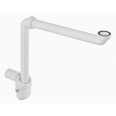 LAUFEN vietą taupantis sifonas, baldinis, DN32 DN40 baltas LAUFEN vietą taupantis sifonas, baldinis, DN32 DN40 baltas