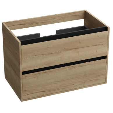 Lavita Minnesota Wood Black 800 pakabinama spintelė