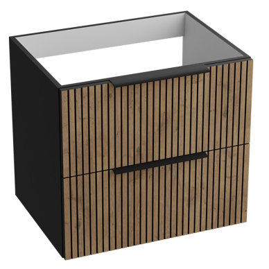 Lavita Oklahoma Wood Black 600 pakabinama spintelė