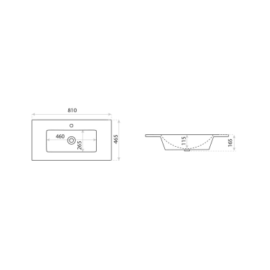 Lavita Tulsa 800 pakabinamos spintelės ir praustuvo komplektas 5 Lavita Tulsa 800 pakabinamos spintelės ir praustuvo komplektas 5