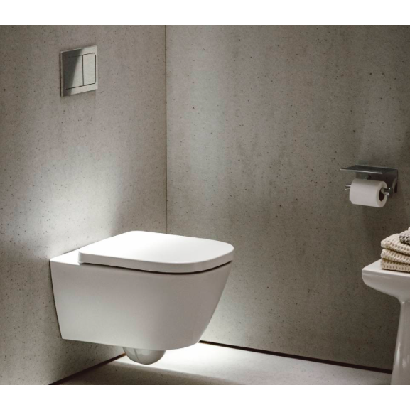 Laufen MEDA pakabinamas unitazas su LCC danga, tylus sūkurinis nuplovimas (Silent flush), be apvado (Rimless) su Soft close 3 Laufen MEDA pakabinamas unitazas su LCC danga, tylus sūkurinis nuplovimas (Silent flush), be apvado (Rimless) su Soft close 3