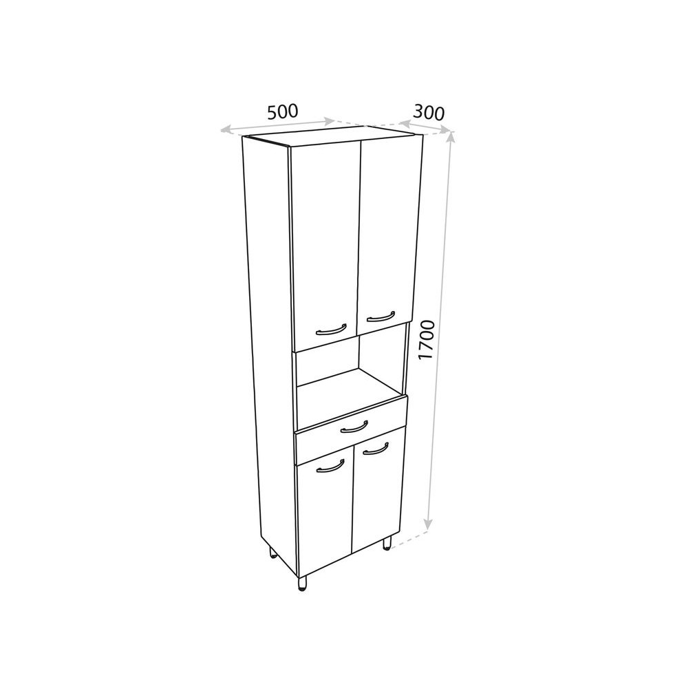 Lavita Basic Barato 500 pastatoma spintelė 1