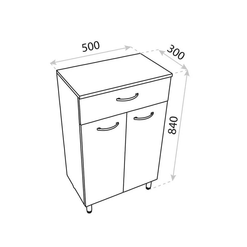 Lavita Basic Barato 500 pastatoma spintelė 2
