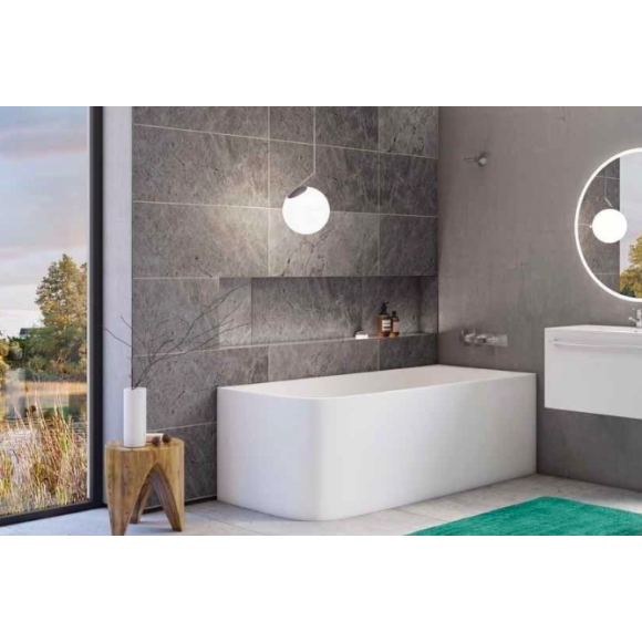 Akmens masės vonia Balteco LEON 180x80cm 10 Akmens masės vonia Balteco LEON 180x80cm 10