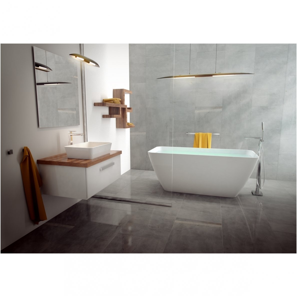 Lieto akmens Marble+ PARMAWWBP vonia 3 Lieto akmens Marble+ PARMAWWBP vonia 3