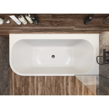 Lieto akmens vonia Bathesa Vesta L 1860x870x600 mm.
