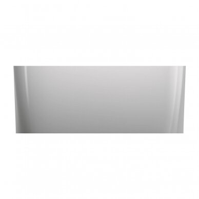 Lieto marmuro vonia Omnires Marble+ Valencia balta blizgi 148 x 86 cm 2