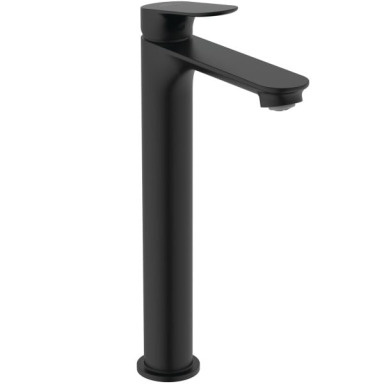 Maišytuvas praustuvui Ideal Standard CeraLife O, H240, be dugno vožtuvo, BlueStart, juodas matinis Maišytuvas praustuvui Ideal Standard CeraLife O, H240, be dugno vožtuvo, BlueStart, juodas matinis