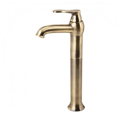 Maišytuvas praustuvui Omnires Art Deco Bronzinis Aukštas AD5112BR Maišytuvas praustuvui Omnires Art Deco Bronzinis Aukštas AD5112BR